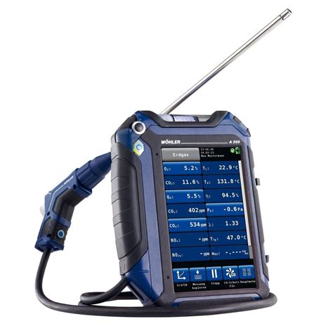 wohler a 550 industrial flue gas analyzer|Wöhler A 550 L Flue Gas Analyzer .